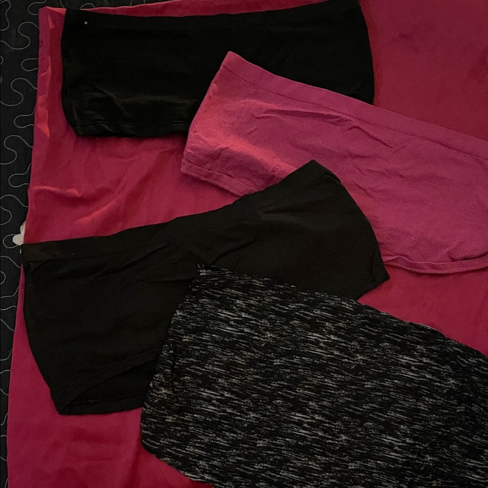 No Boundaries Black and Pink 4 Ie w Panty Set